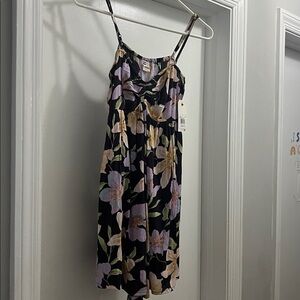 Billabong NWT Black and Purple star glow romper